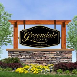 Greendale Grove Monument Sign