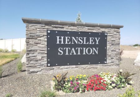 Hensley Station Sign